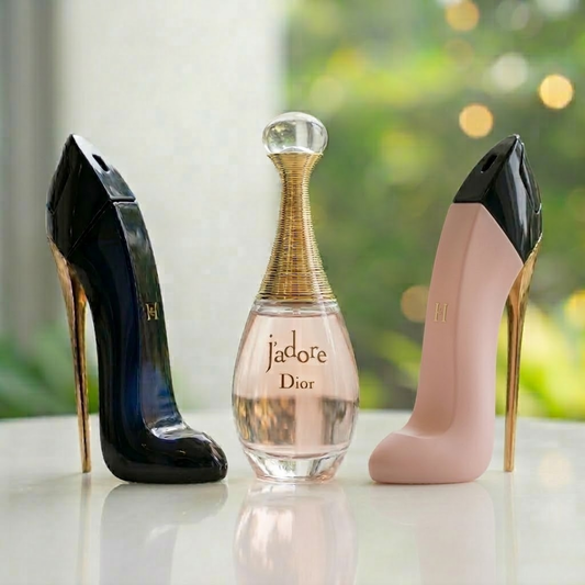 Combo de 3 perfumes -  Good Girl, J'adore, Good Girl Blush